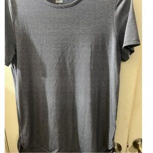 Lands' End Women's Gray Short Sleeve Tee